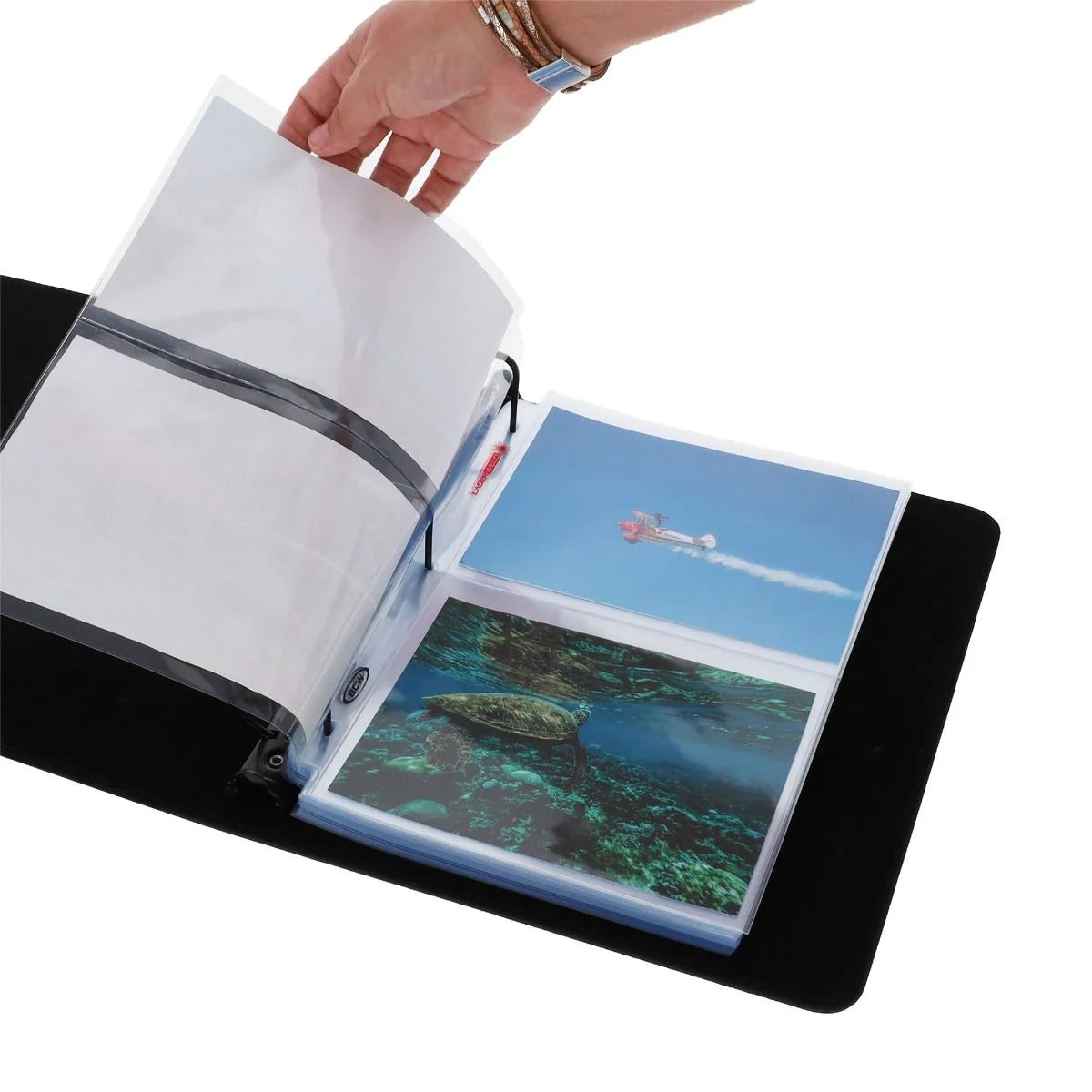 BCW LaserWeld® 2-Pocket Photo Page - (100 CT. Pack)
