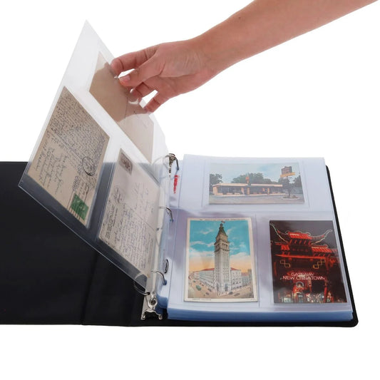 BCW LaserWeld® 3-Pocket Photo Page - (100 CT. Pack)