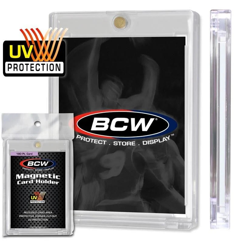 One Touch Magnetic Card Holders 180Pt -  BCW