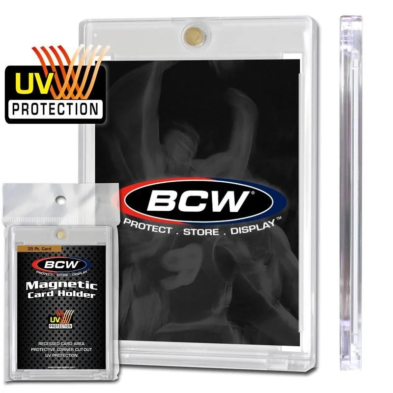 One Touch Magnetic Card Holders 35PT -  BCW