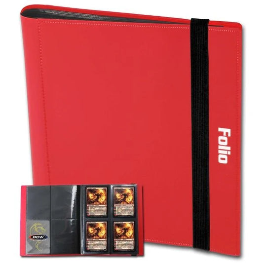 Folio 4-Pocket Album - Red BCW