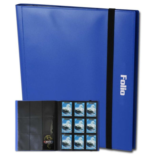 Folio 9-Pocket Album - Blue BCW