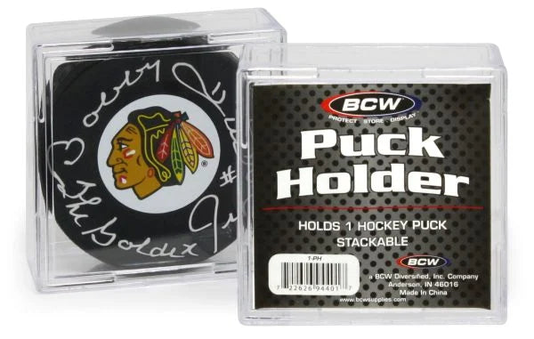 Hockey Puck Cube Holder Case of  72 - BCW