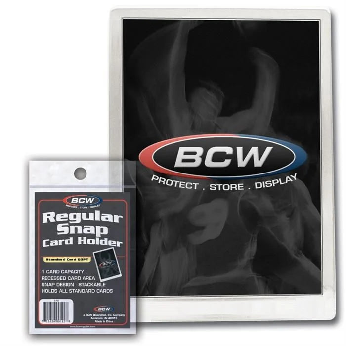 Regular Snap Card Holder 20 PT - BCW