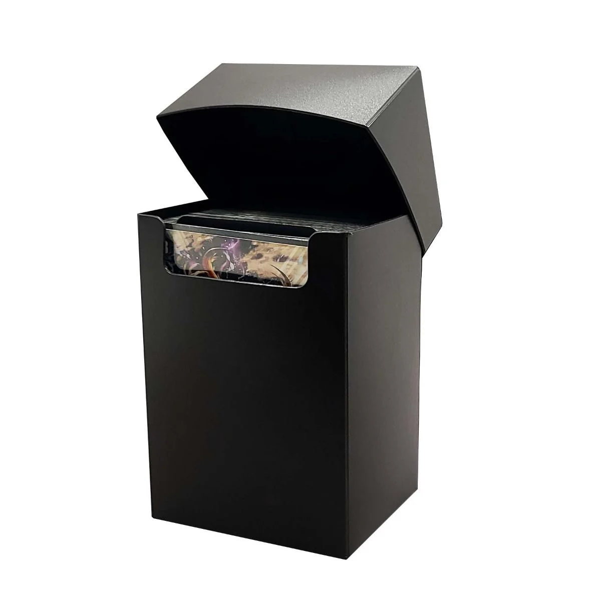 BCW Deck Small Card Japanese Size 80ct Case / Box - Black