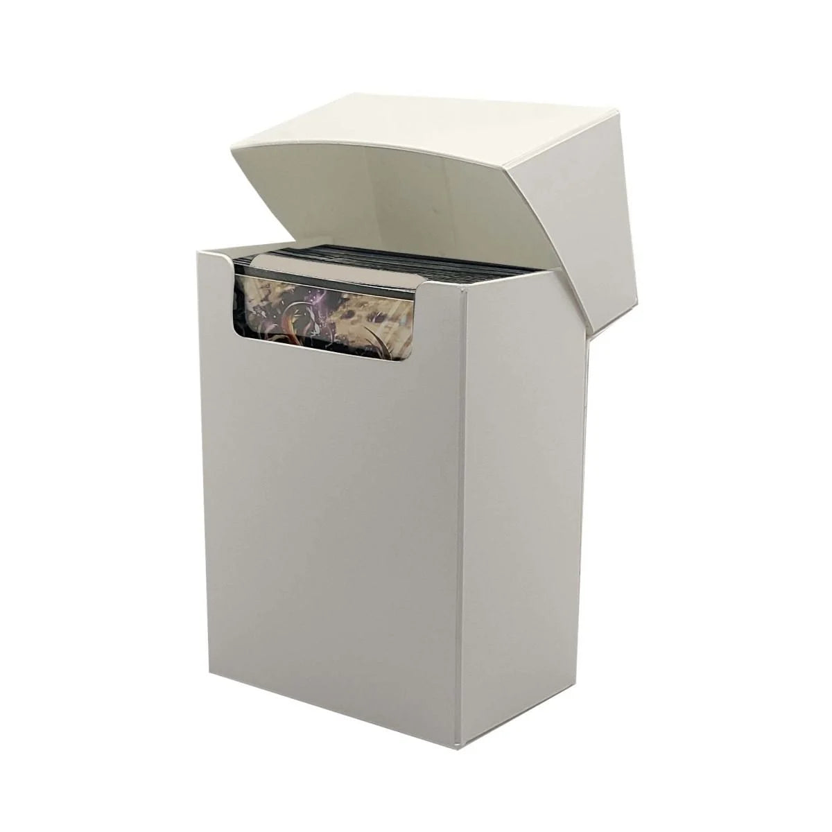 BCW Deck Small Card Japanese Size 80ct Case / Box -White