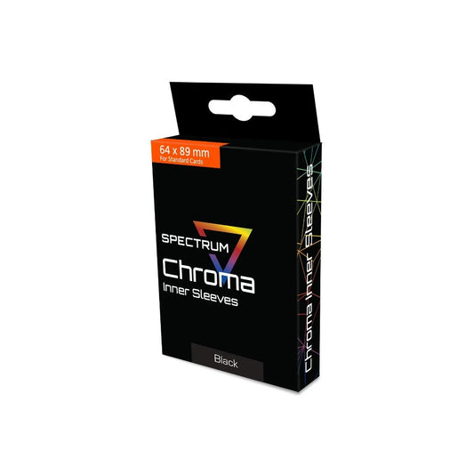 BCW Spectrum Chroma Inner Sleeves Japanese size BLACK