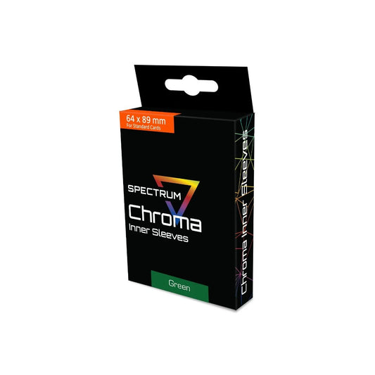 BCW Spectrum Chroma Inner Sleeves Japanese size GREEN