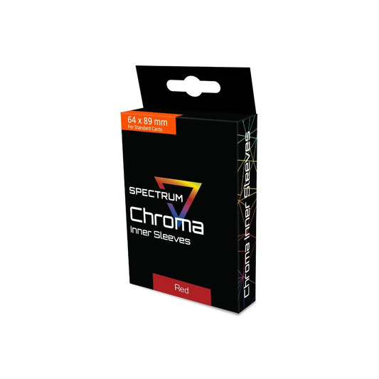 BCW Spectrum Chroma Inner Sleeves Japanese size RED