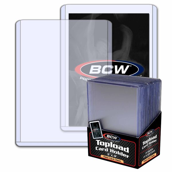 59pt Card Toploaders - 25 Pack - BCW