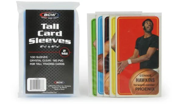 Soft Sleeves Tall Boy- 100 pack - (AKA Penny Sleeves) BCW