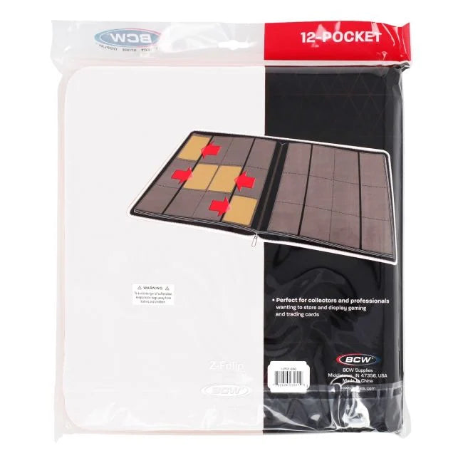 Z-Folio 12-Pocket Album BCW - White