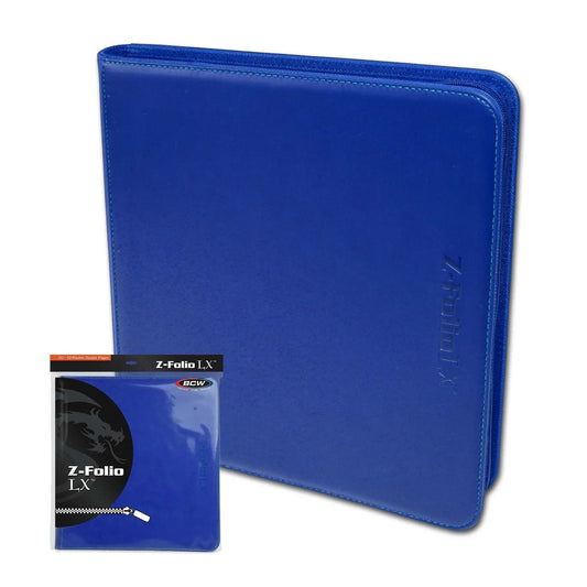 Z-Folio 12-Pocket LX Album BCW - Blue