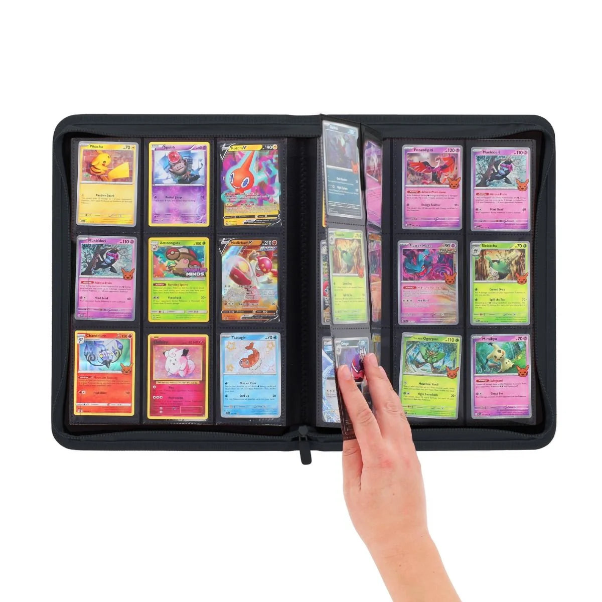 Z-Folio 9-Pocket LX Album - Black BCW Binder