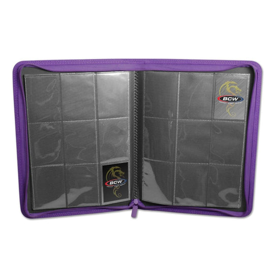 Z-Folio 9-Pocket LX Album - Purple