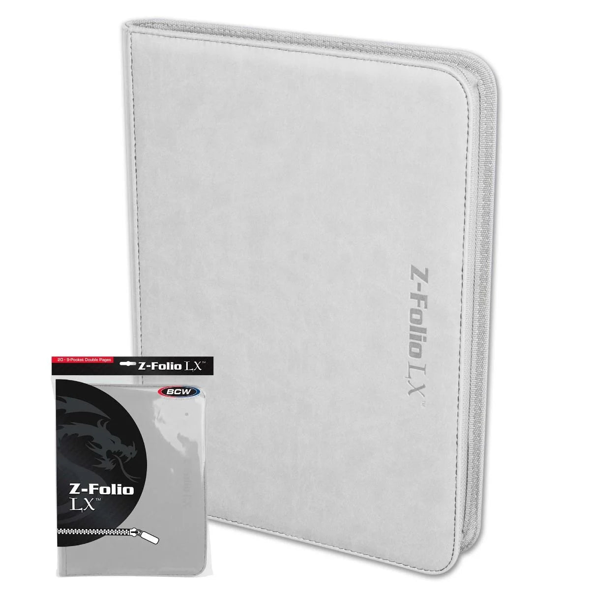 Z-Folio 9-Pocket LX Album - White