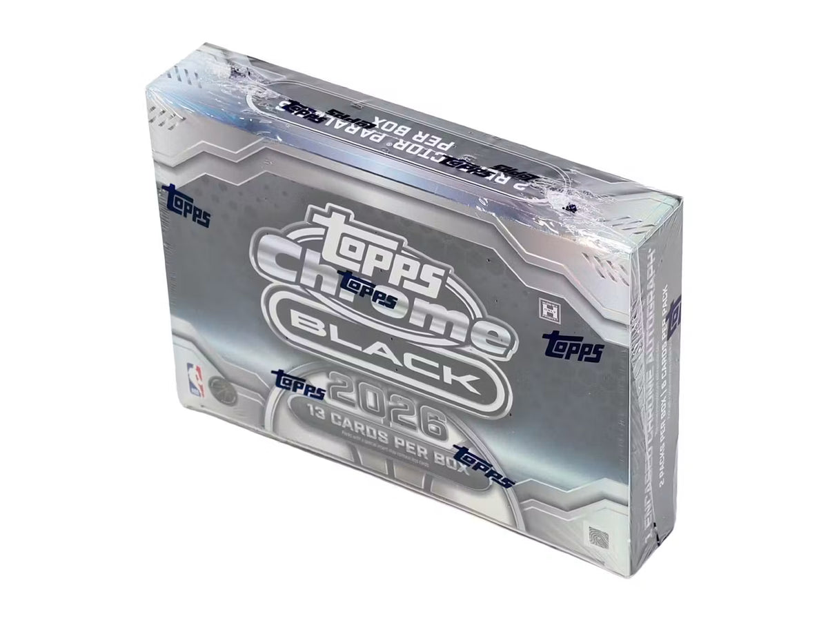 2025-26 NBA Topps Chrome Black Basketball Hobby Box