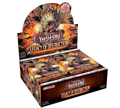 Yugioh - LEGACY OF DESTRUCTION  - Booster Box