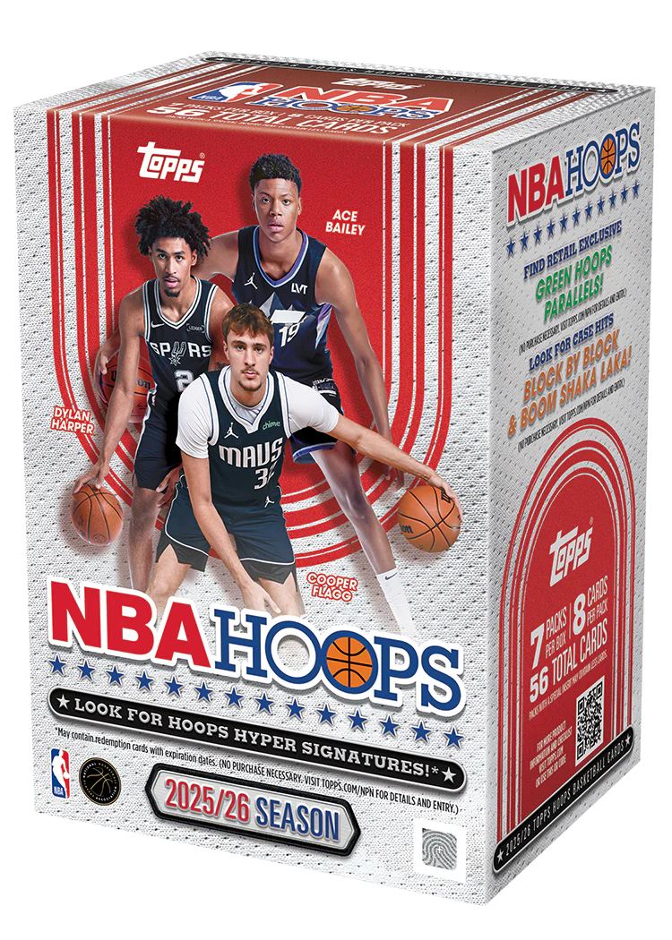 2025-26 Topps NBA Hoops Basketball Value Blaster Box