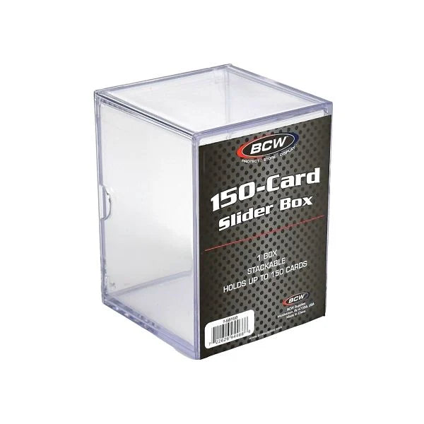 Slider Plastic Storage Box 150 card - BCW