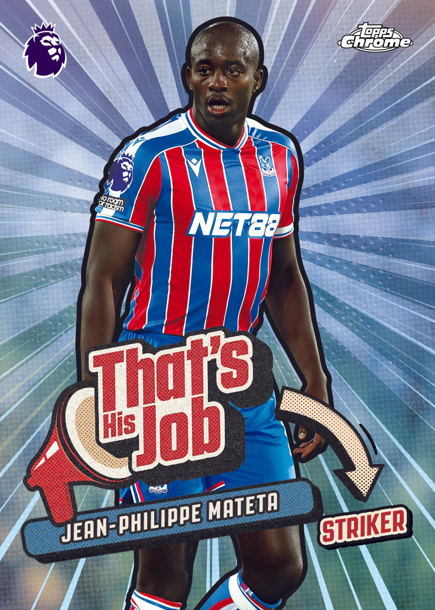 2026 Topps Chrome PREMIER LEAGUE Soccer Blaster Box