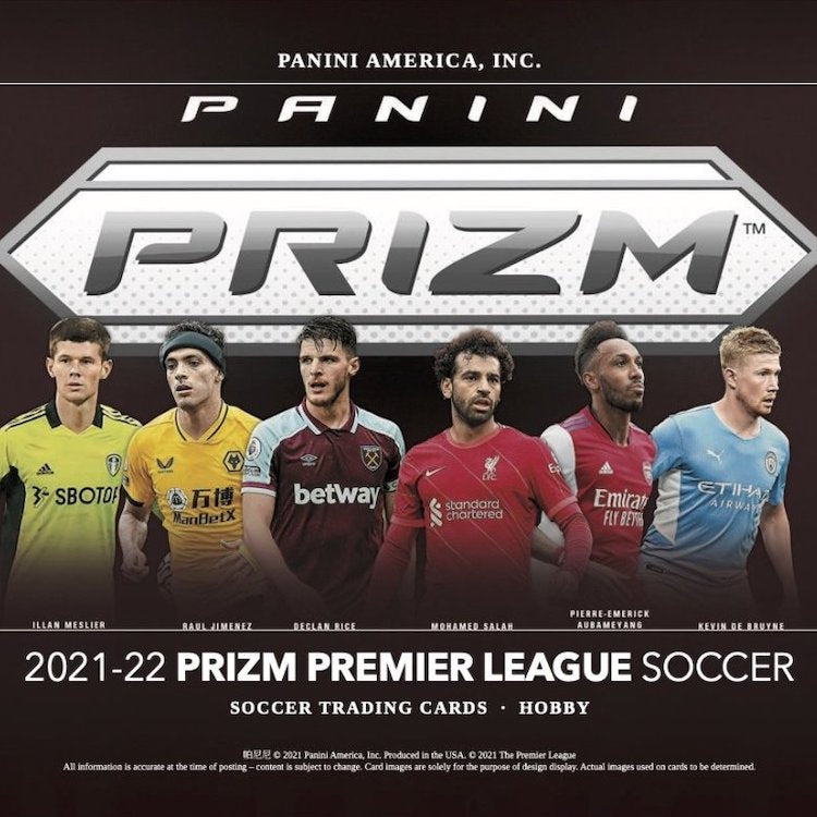 2021-22 Panini Prizm Soccer Premier League UEFA Mega Box