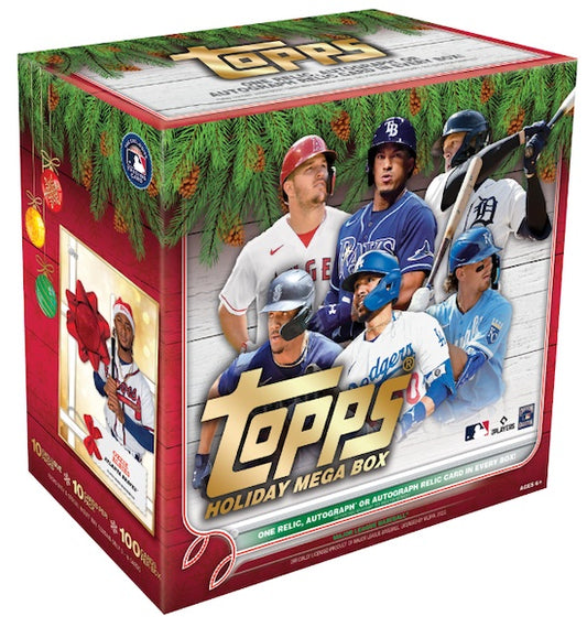 2022 Topps  Holiday MLB Baseball Mega Box