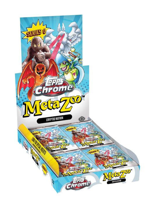 2022 Topps Chrome META ZOO  Cryptid Nation Hobby Box