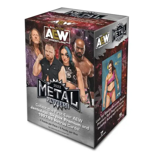 2022 AEW SkyBox Metal Universe All Elite Wrestling  Blaster Box