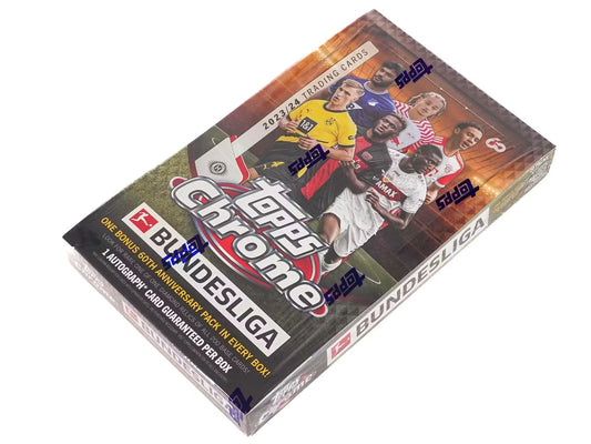 2023-24 Topps Chrome Bundesliga Soccer Hobby Pack