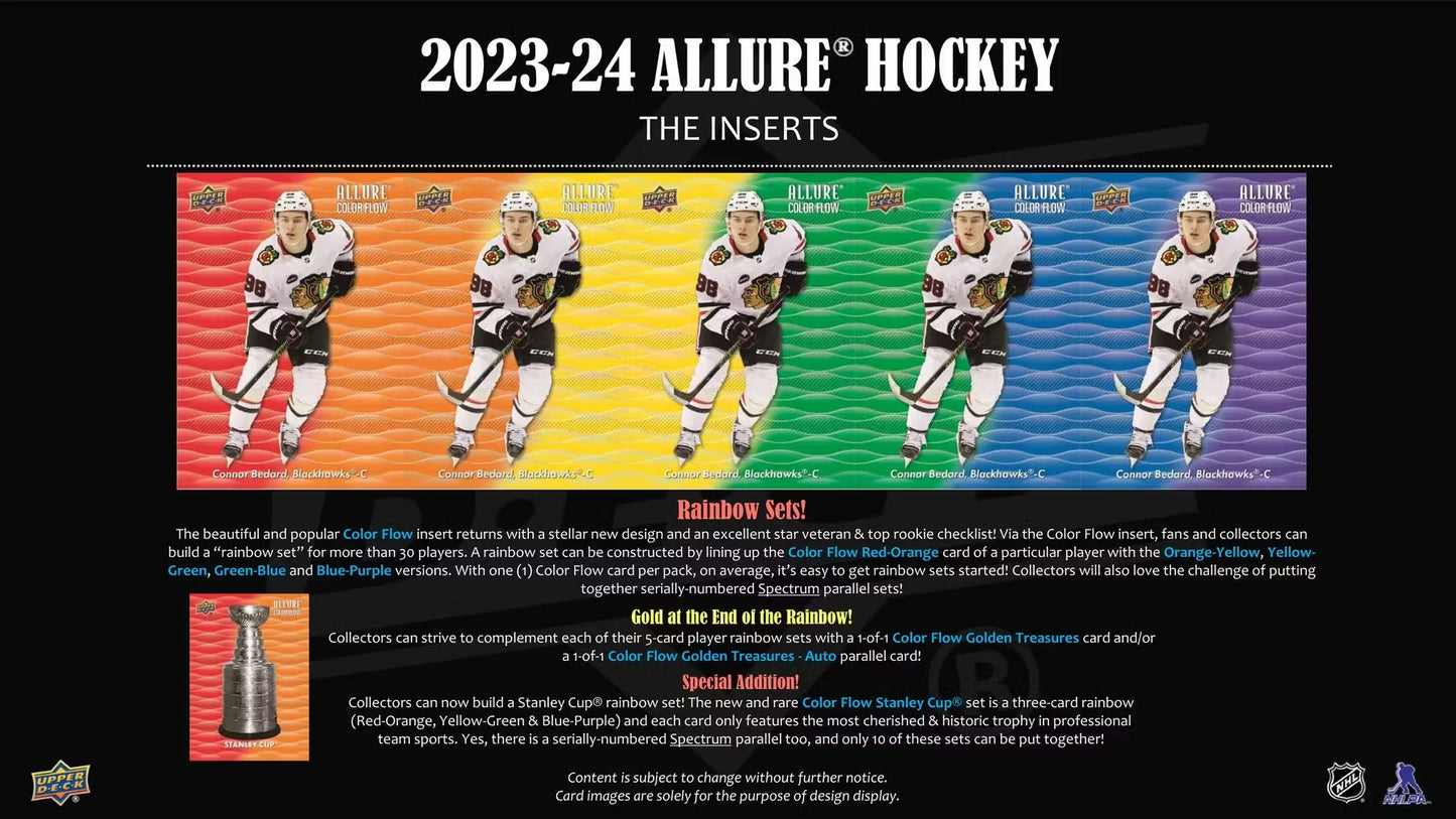 2023-24 UD Allure Hockey Hobby Box