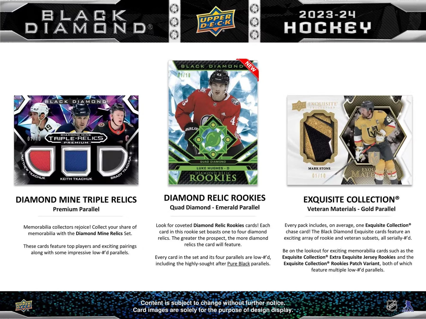 2023-24 Black Diamond Hockey Hobby Box