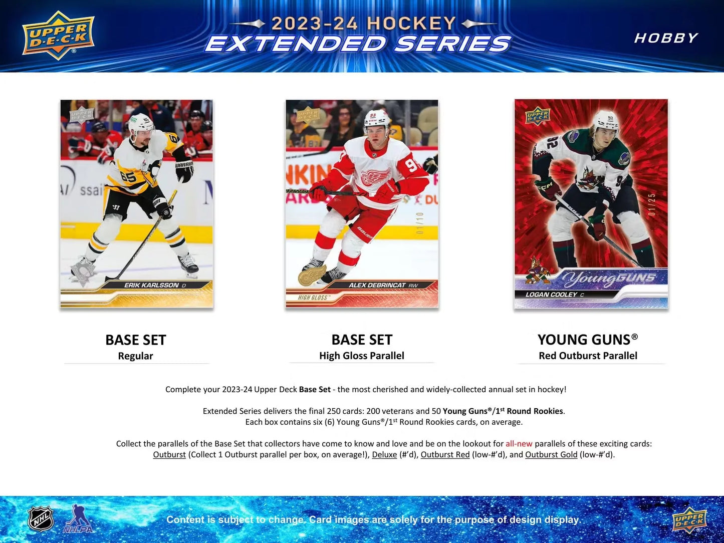 2023-24 Upper Deck Series Extended Hockey Hobby Box
