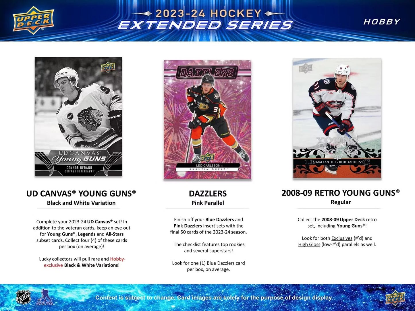 2023-24 Upper Deck Series Extended Hockey Hobby Box
