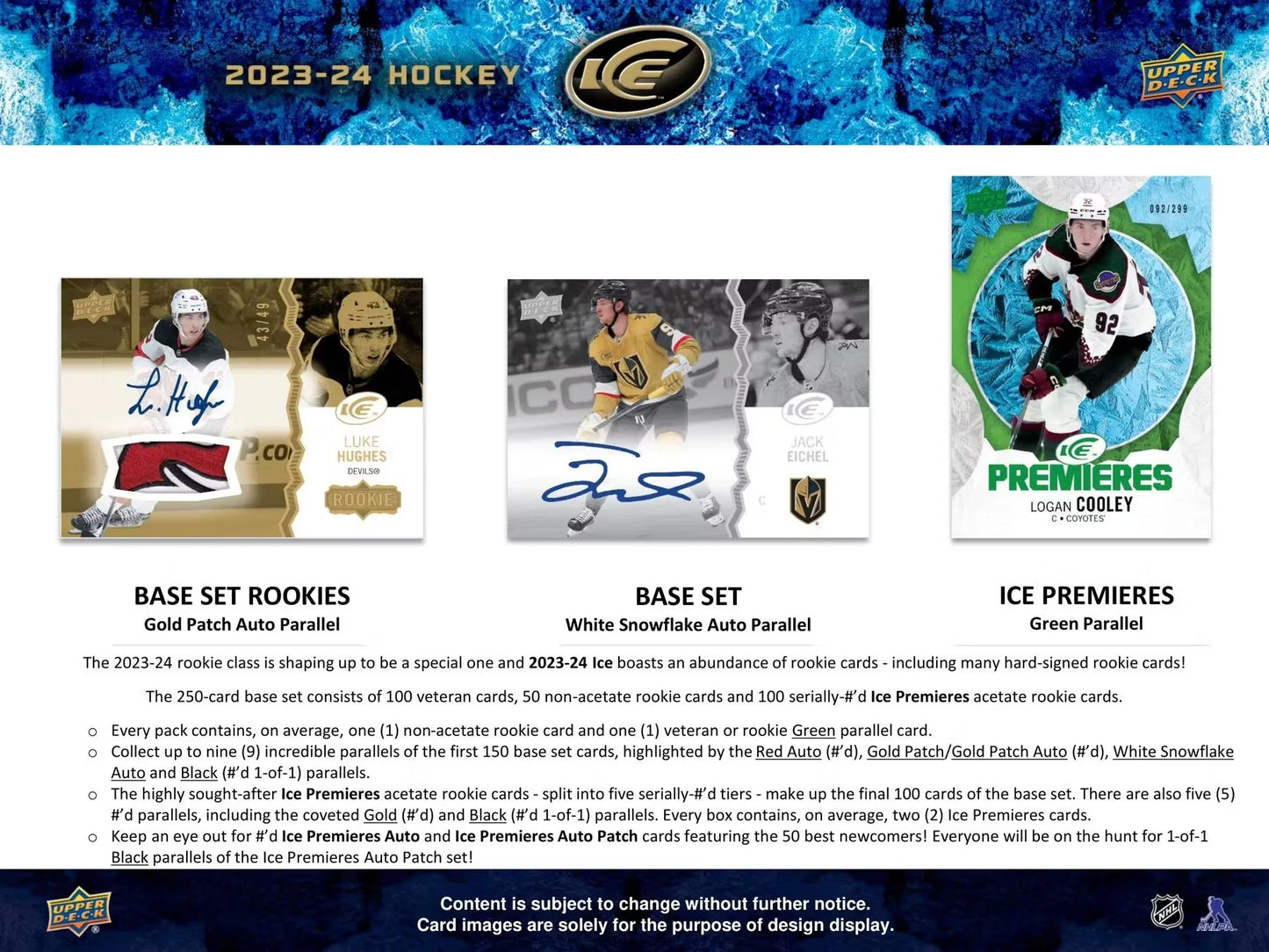 2023-24 Upper Deck ICE Hobby Box
