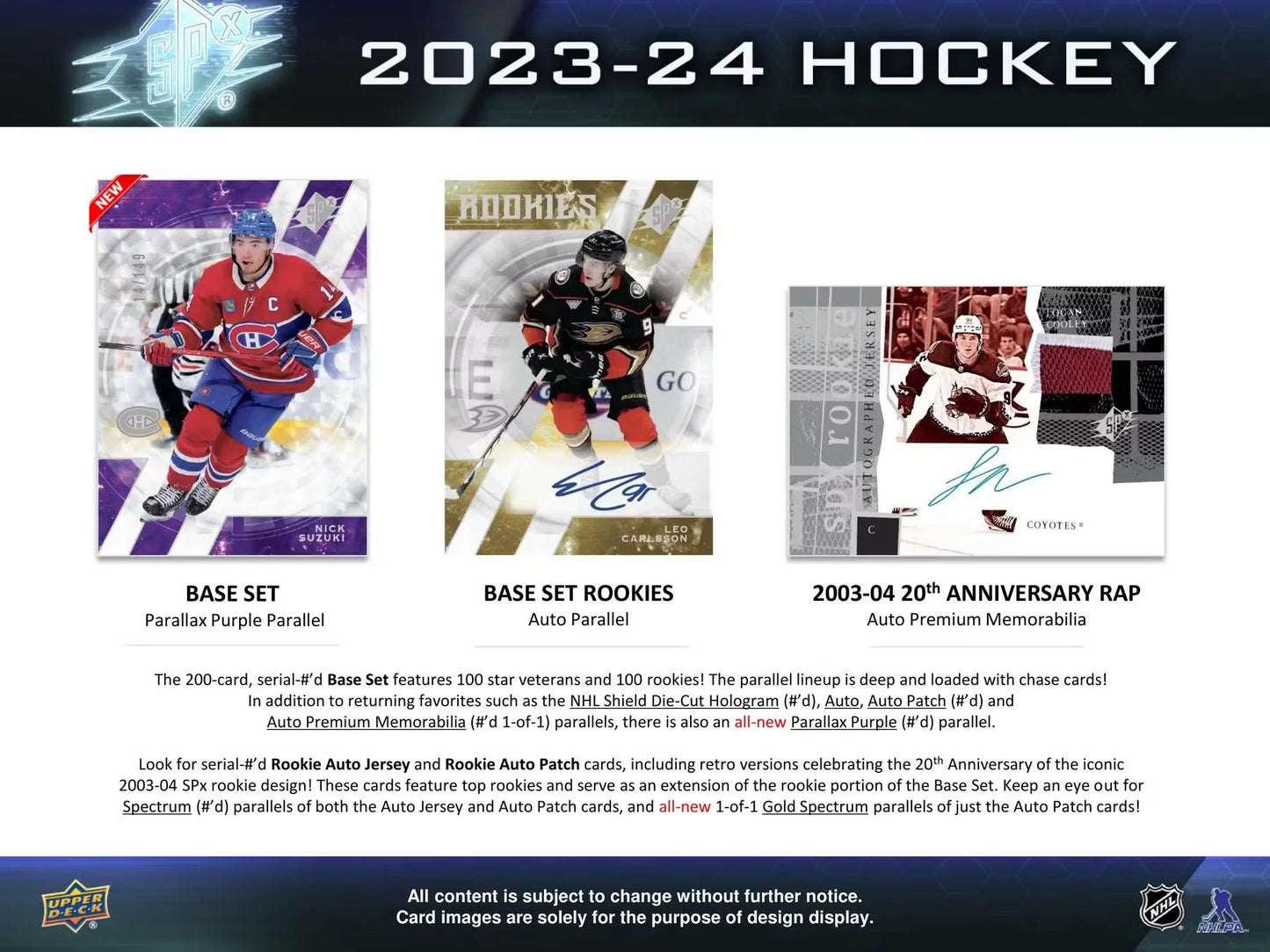 2023-24 SPX Hobby Box
