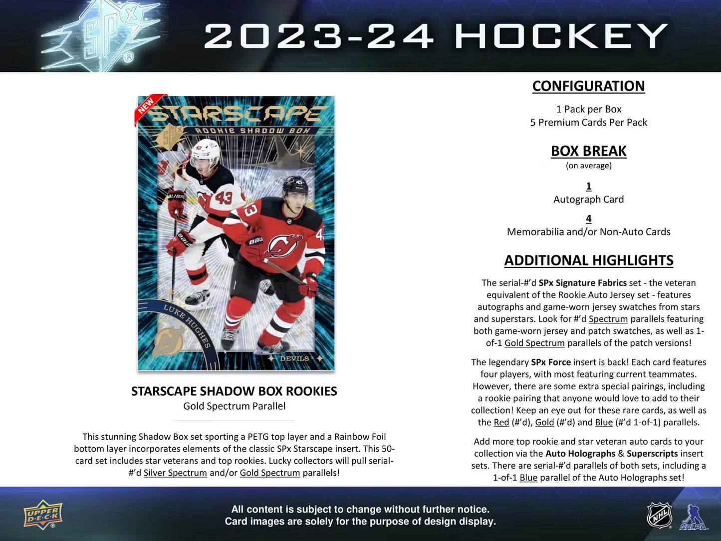 2023-24 SPX Hobby Box