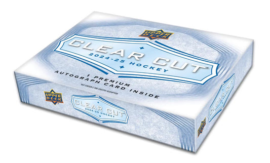 2024-25  UD Clear Cut Hockey Hobby Box