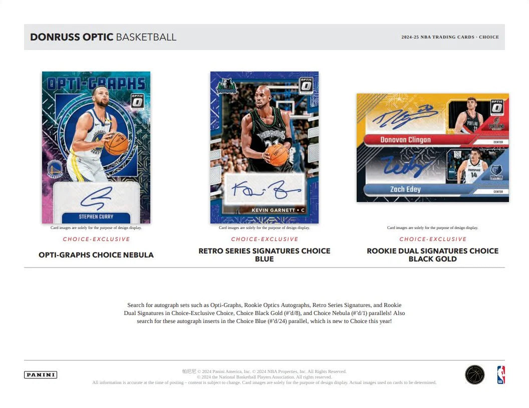 2024-25 NBA Panini Donruss Optic Choice  Basketball Box