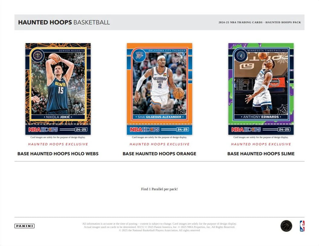 2024-25 Panini NBA Haunted Hoops Box