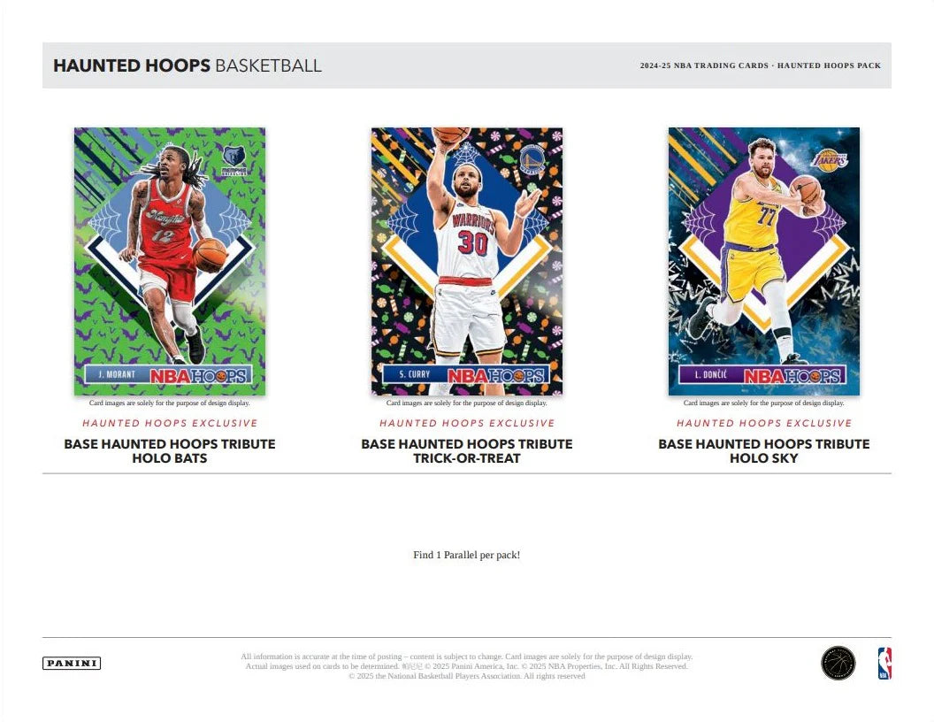 2024-25 Panini NBA Haunted Hoops Box