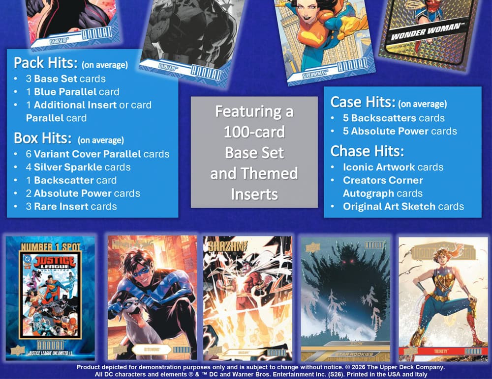 2024-25 Upper Deck DC Annual Blaster / Value Box