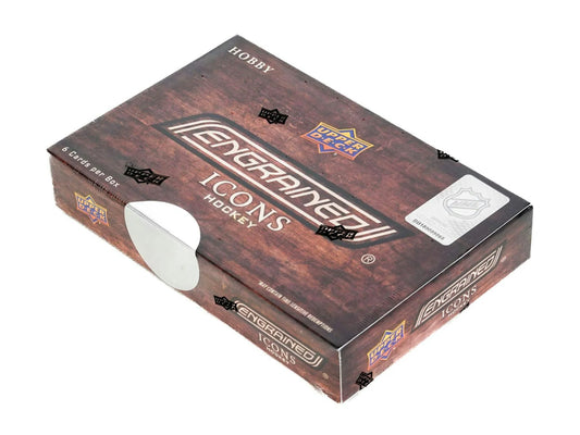 2024-25 UD ENGRAINED ICONS Hockey Upper Deck Hobby Box