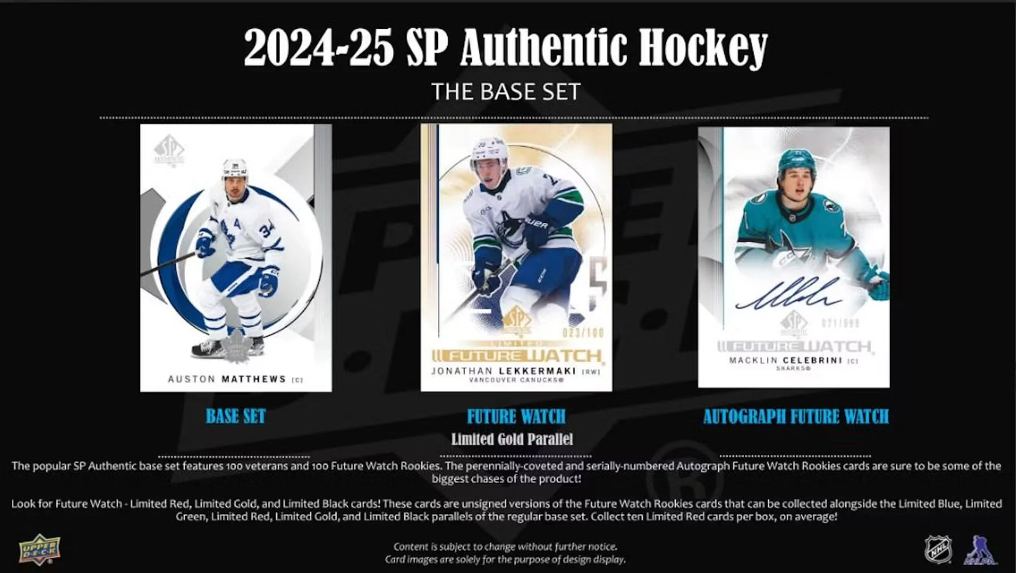 2024-25 SP Authentic Hockey Hobby Pack