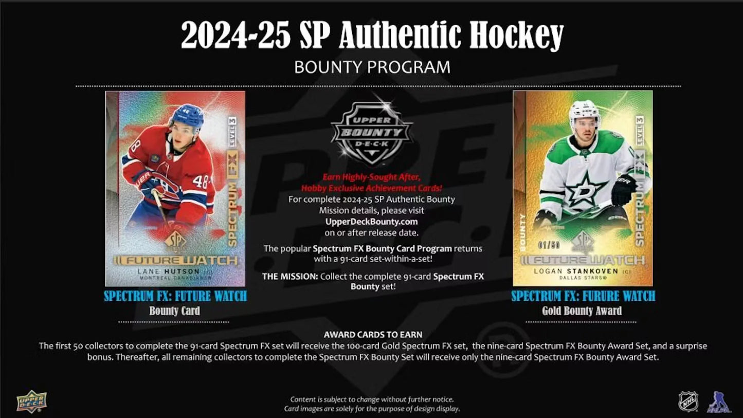 2024-25 SP Authentic Hockey Hobby Pack