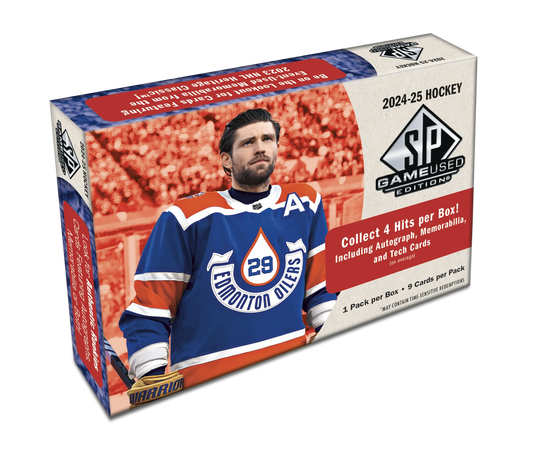 2024-25 Upper Deck UD SP Game Used SPGU Hockey Hobby Box