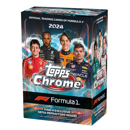 2024 Topps Chrome Formula 1 F1 Racing Blaster Box