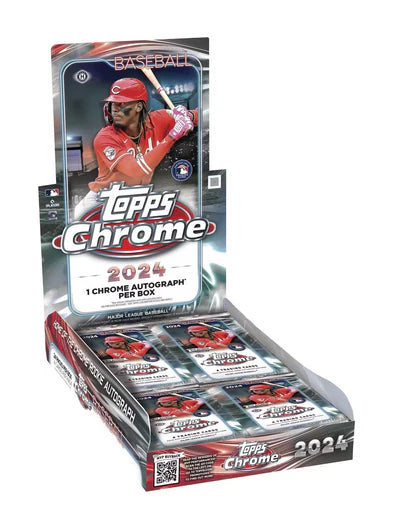 2024 Topps CHROME Baseball Hobby Box