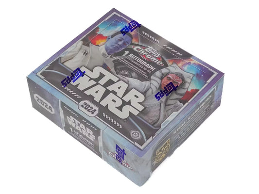 STAR WARS 2024 Topps Chrome Hobby Box