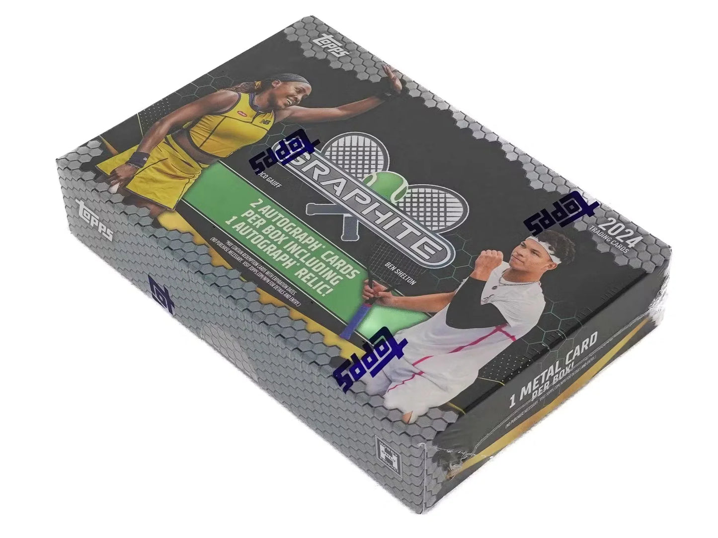 2024 Topps Graphite TENNIS Hobby Box - 2 Autos per Box